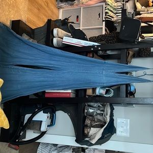 Free people denim jumpsuit